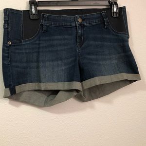 Isabel Maternity Jean Shorts Size 12